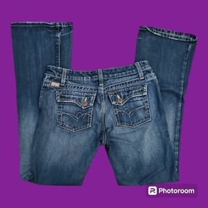 CRUEL GIRL Western Lowrise Denim Bootcut Trouser Jeans Size 3 R